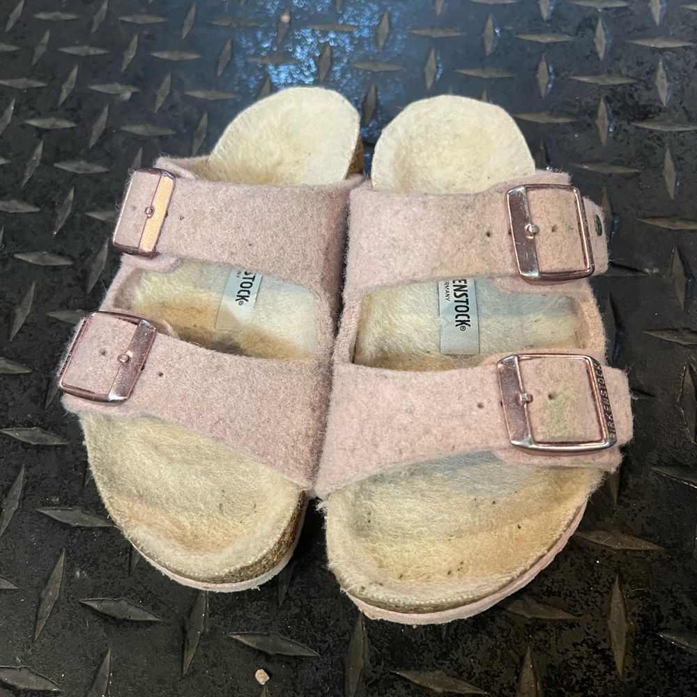 Kids Birkenstock Arizona Wool Size 27